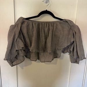 Off the shoulder top